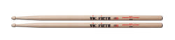 Vic Firth Drumsticks American Classic X8D Hickory Natural Finish Wood Tear Drop Tip