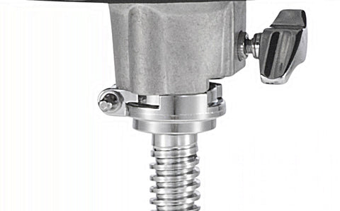 Pearl Roadster Throne 15" Vented Round - Blue Cloth Top D-1500BLST(Blue) Lock/Spin System