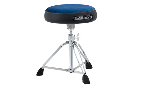 Pearl Roadster Throne 15" Vented Round - Blue Cloth Top D-1500BLST(Blue)