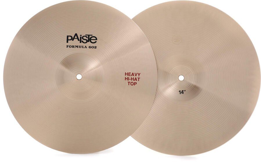 PAISTE Formula 602 Classic Heavy Hi-Hat BOT 15” ハイハットシンバル