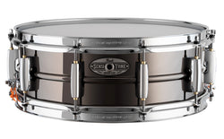 Pearl Snare Sensitone Heritage Alloy 14 by 6.5 Black Brass PSSTH1465BR