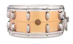 Gretsch USA Custom 6.5 by 14 inch Bronze Snare Drum with 10 Lugs - G4169B