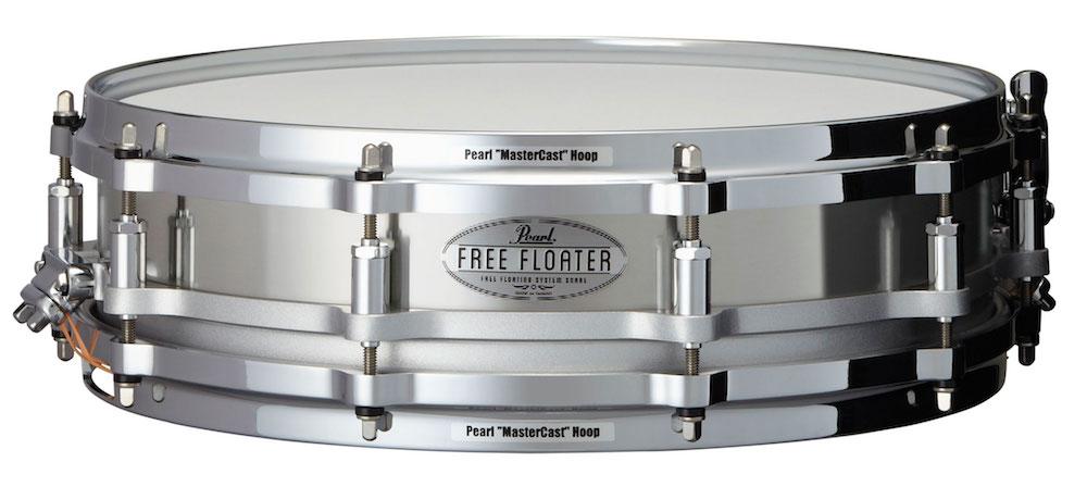 Pearl FTSS1435. Pearl Free Floating 14 x 3.5 Stainless Steel Snare