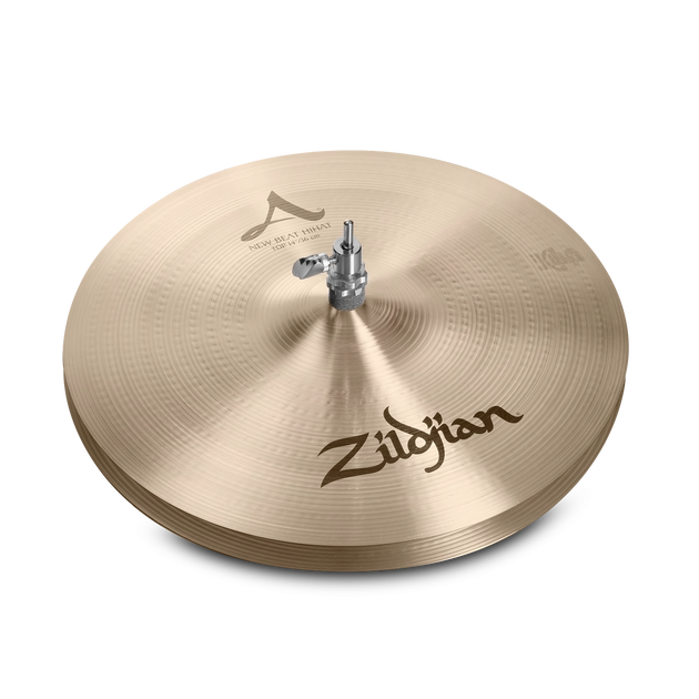 A Zildjian 14in New Beat HiHat Pair A Zildjian 14in New Beat HiHat Pair