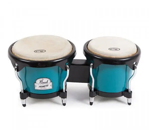 Pearl Primero Fibre Bongos 6 and 7 inch - Deco Blue