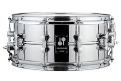 Sonor Kompressor 14x6.5 Steel Snare Drum profile view