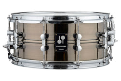 Sonor Kompressor 14x6.5 Brass Snare Drum – Black Nickel plated