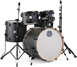 Mapex Storm Textured Black 22 10 12 16 14S With Black Hardware