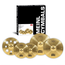 Meinl HCS Cymbal Pack 14″ HH 16″ C 18″ C 20″ R - A comprehensive cymbal pack