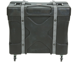 SKB 1SKB-TPX2 Trap X2 Drum Hardware Case with built-in Cymbal Vault front view