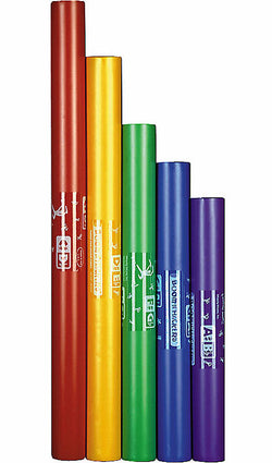 Boomwhackers 5-Note Treble Chromatic Set Treble Octave C#, D#, F#, G#, A#