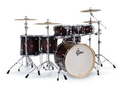 Gretsch Catalina Maple 22 inch 6pc Dark Cherry Burst Drum Kit