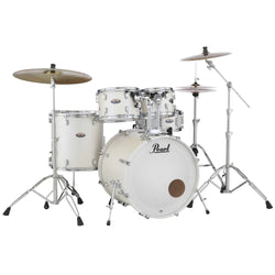Pearl Decade Maple 5 Piece Fusion Shell Pack - White Satin Pearl