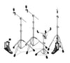 DW 3000 Series 5-Pc Hardware Pack with Single Pedal