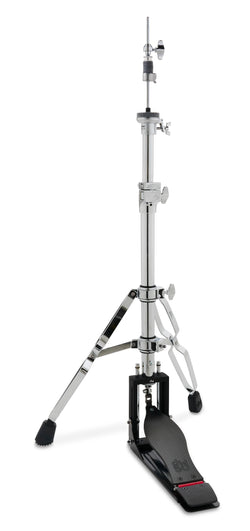 DW 50th Anniversary Limited Edition Carbon Fibre 5000 Hi-Hat Stand - 2 Leg left lean