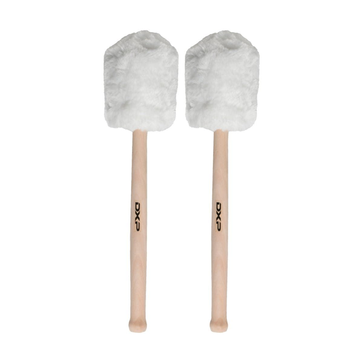 Mallets Amazon DXP DBT300 Bass-Drum Mallets - Wood-Handle, Large, Soft-Head, Natural