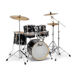 Pearl Export EXX 18″ Junior Drum Kit with Hardware – Jet Black