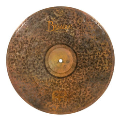 Meinl Byzance Extra Dry 17 Inch Thin Crash Cymbal top view