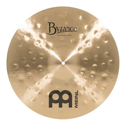 Meinl Byzance Traditional 18 Inch Extra Thin Hammered Crash Cymbal top