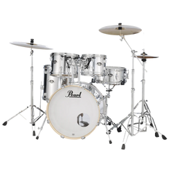 Pearl Export EXX 20″ Fusion Drum Kit with Hardware – Mirror Chrome