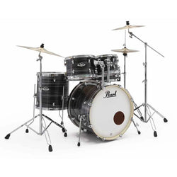 Pearl Export EXX 20″ Fusion Drum Kit with Hardware – Graphite Silver Twist