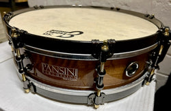 Pansini Solid Aluminium 14” x 6.5 Snare Drum