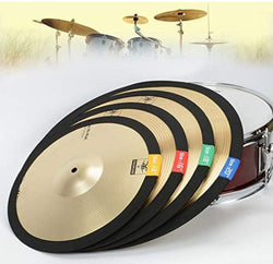 PANCYMMUTE SONIC 4pcs Drum Ring Cymbal Mutes, (14,16,18,20 Inch)