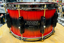 Limited Edition Custom Pansini Skull Head Snare 14 x 8