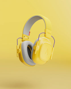 Alpine Muffy Kids Hearing Protection - Yellow