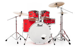 Pearl Decade Maple 20” Fusion Shell Pack - Matte Racing Red