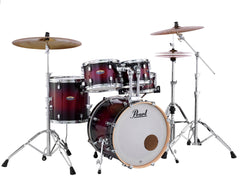 Pearl Decade Maple 5 Piece Fusion Shell Pack - Gloss Deep Red Burst