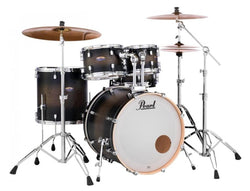 Pearl Decade Maple 5 Piece Fusion Shell Pack - Satin Black Burst