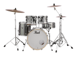 Pearl Export EXX 20″ Fusion Drum Kit with Hardware – Smokey Chrome
