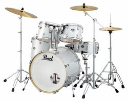 Pearl Export EXX 20″ Fusion Drum Kit with Hardware – Arctic Sparkle