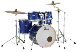 Pearl Export EXX 20″ Fusion Drum Kit with Hardware – High Voltage Blue
