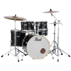 Pearl Export EXX 20″ Fusion Drum Kit with Hardware – Jet Black