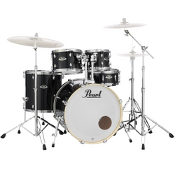 Pearl Export EXX 22″ Fusion Drum Kit with Hardware – Jet Black