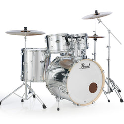 Pearl Export EXX 18″ Junior Drum Kit with Hardware – Mirror Chrome