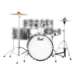 Pearl Export EXX 18″ Junior Drum Kit with Hardware – Grindstone Sparkle