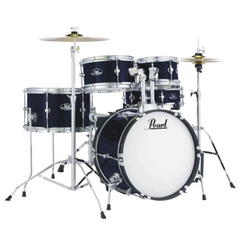 Pearl Roadshow Junior Drum Kit w/Cymbals - Royal Blue Metallic