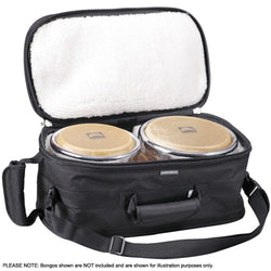 Protection Racket Deluxe Bongo Bag in Black (19.5