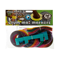 Protection Racket 26-Piece Coloured Drum Mat Markers PR9022