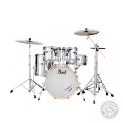 Pearl Export EXX 22″ Fusion Drum Kit with Hardware – Mirror Chrome