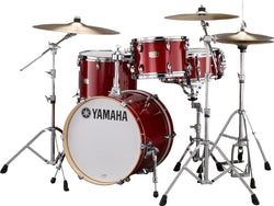 Yamaha Stage Custom Bop Drum Kit Package W/Crosstown Hardware – Cranberry Red