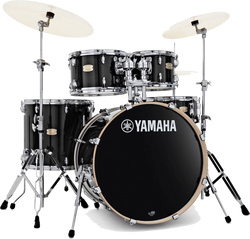 Yamaha SBP2F5RB - Stage Custom Birch Shell Pack Euro Raven Black