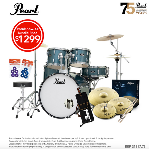 Pearl RS Roadshow-X 22\ Fusion PlusPearl RS Roadshow-X 22\ Fusion Plus  