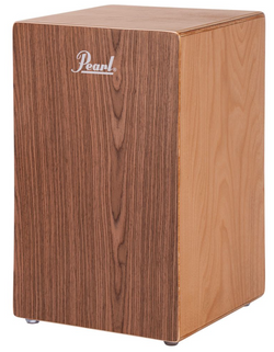 Pearl Elite Series Birch Cajon Front Side Angle