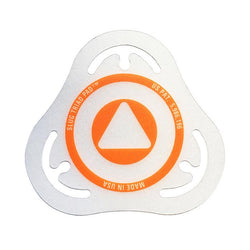 Remo Slug Triad Pad Batter Badge - Orange