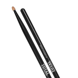 Total Percussion Drum Sticks - Black with natural tip