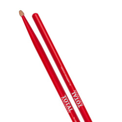 Total Percussion 7A Wood Tip - Red